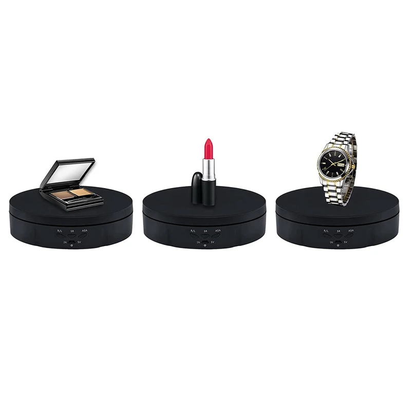360 Degree Electric Turntable For Photography Revolving Stand Display For Displaying Jewelry,Digital Products