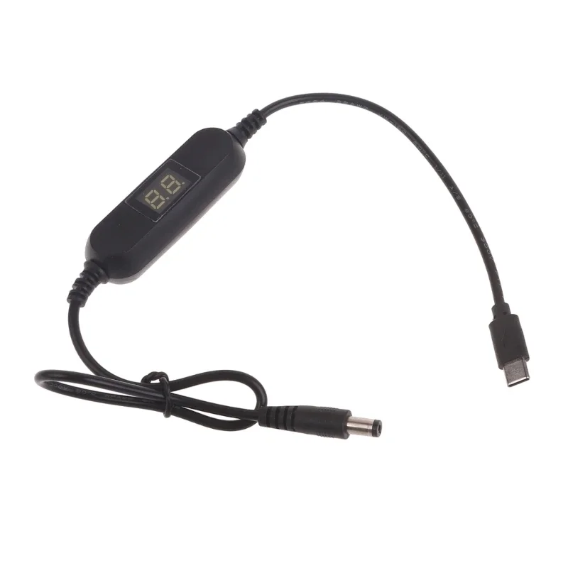 USB C от 5 В до 1 3 4 6 9 12 кабель с регулируемым выходным напряжением
