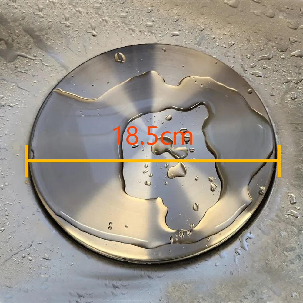 [FREE SHIPPING] GYL 18.5cm&11.5cm drain cover 304 Stainless Steel Sink Cover Kitchen accessories for Korea sink 185mm&115mm