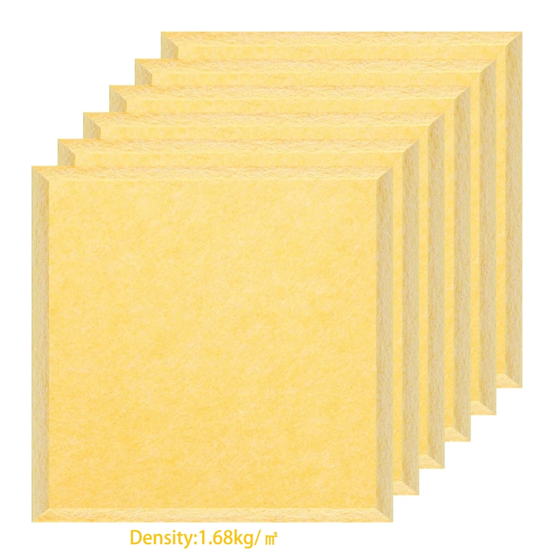 

12Pcs Square Strong Soundproofing Wall Panels Sound Proof Acoustic Panel Office Study Music Room Nursery Wall Decor Home Decor