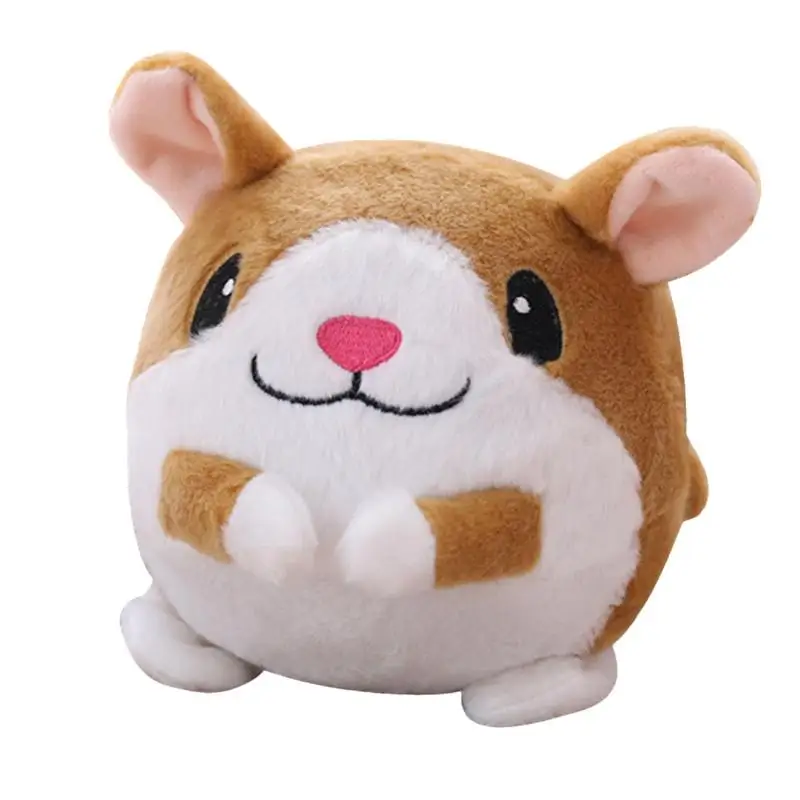 Мяч для щенка активная движущаяся плюшевая игрушка домашних животных пение