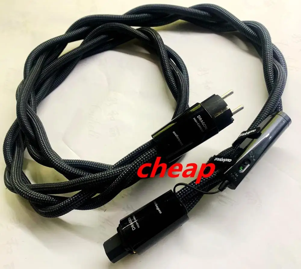 Высокоточный блок питания Dragon с низким рассеиванием Z/шума 3-полюсный шнур