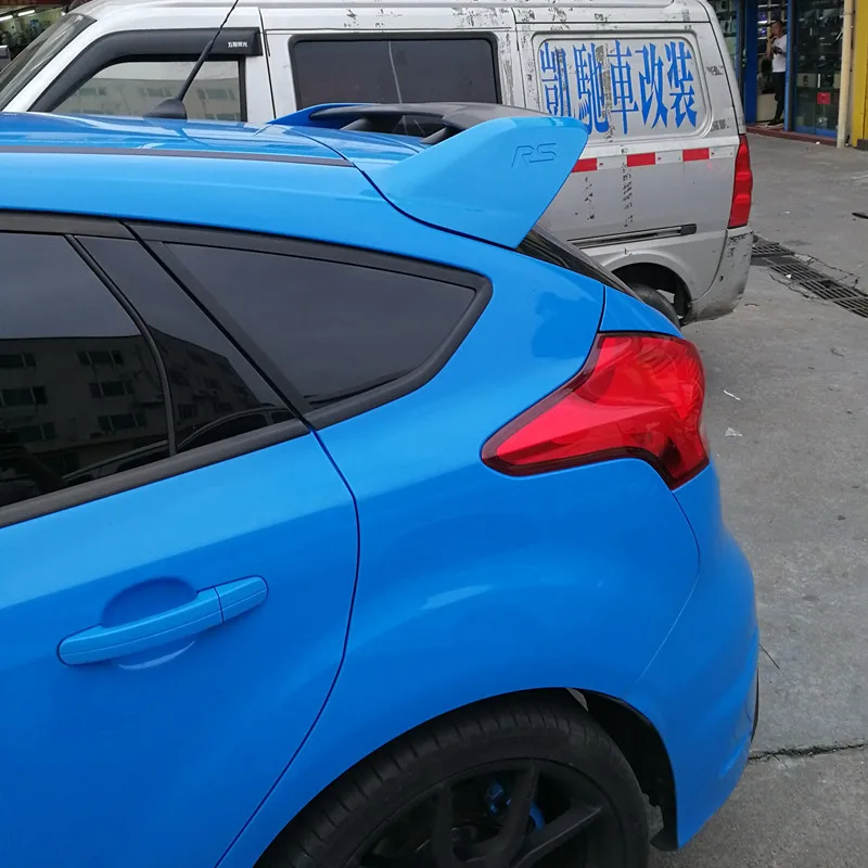 Задний спойлер для Ford Focus 2012 13 14 15 16 2017 высококачественный материал ABS