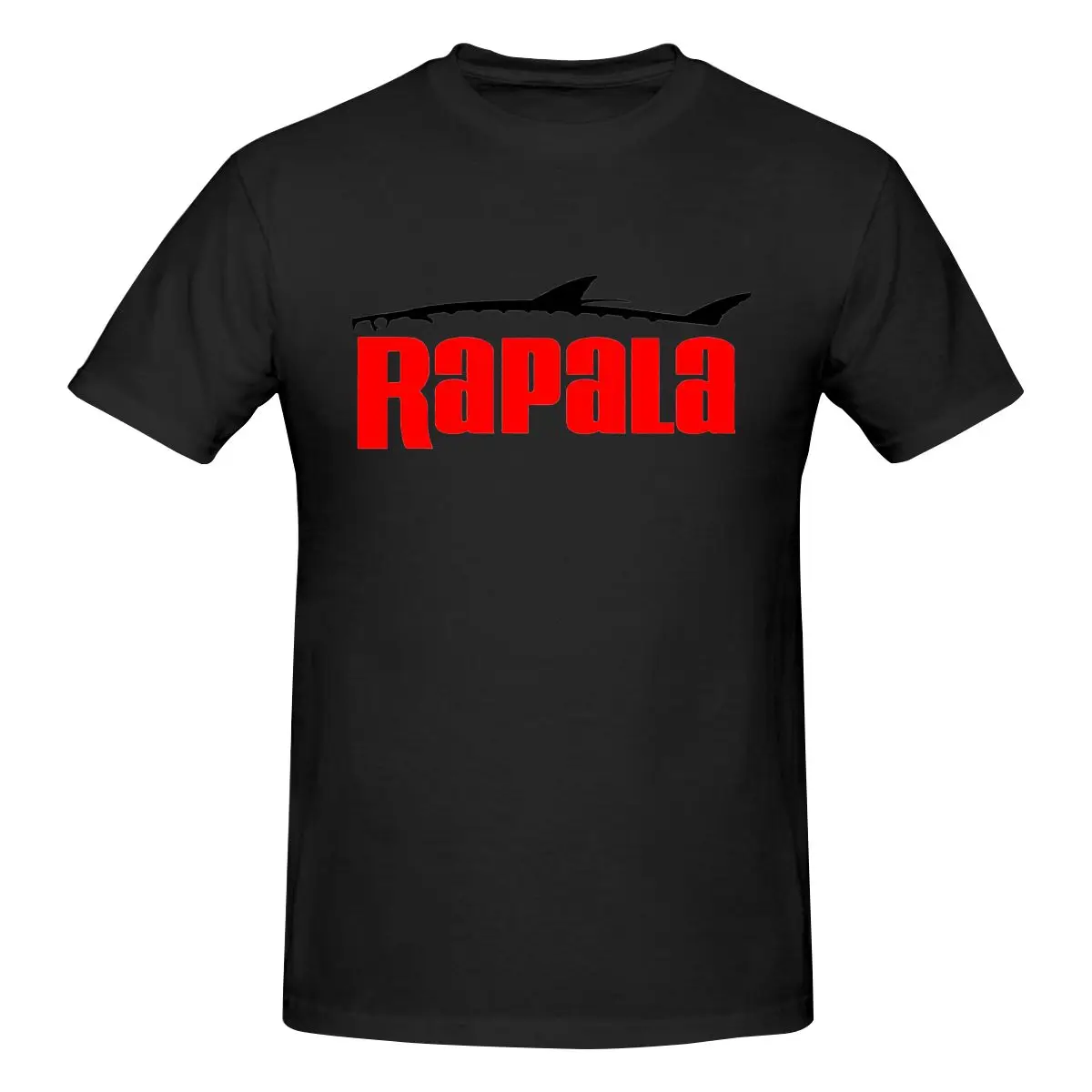 

Rapala Fishing Lures Sport Grey Men Oversize Cotton Harajuku Summer Short Sleeve T shirt Vintage Washed