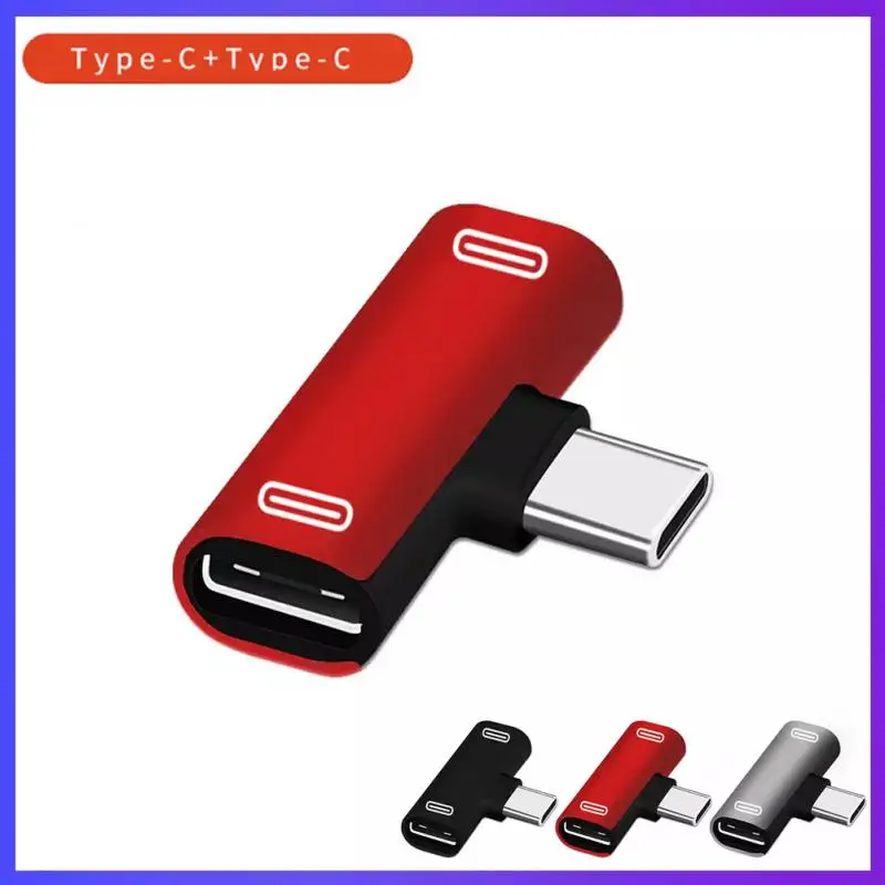Разветвитель для наушников 2 в 1 адаптер с USB Type C папа на Dual мама конвертер