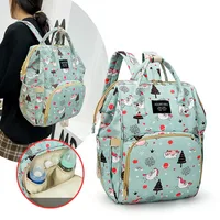 Full Print Diaper Bag Backpack Stylish Cute Baby Bags Travel Back Pack Maternity Nappy Bags for Mom and Dad Bolsa pañales bebe