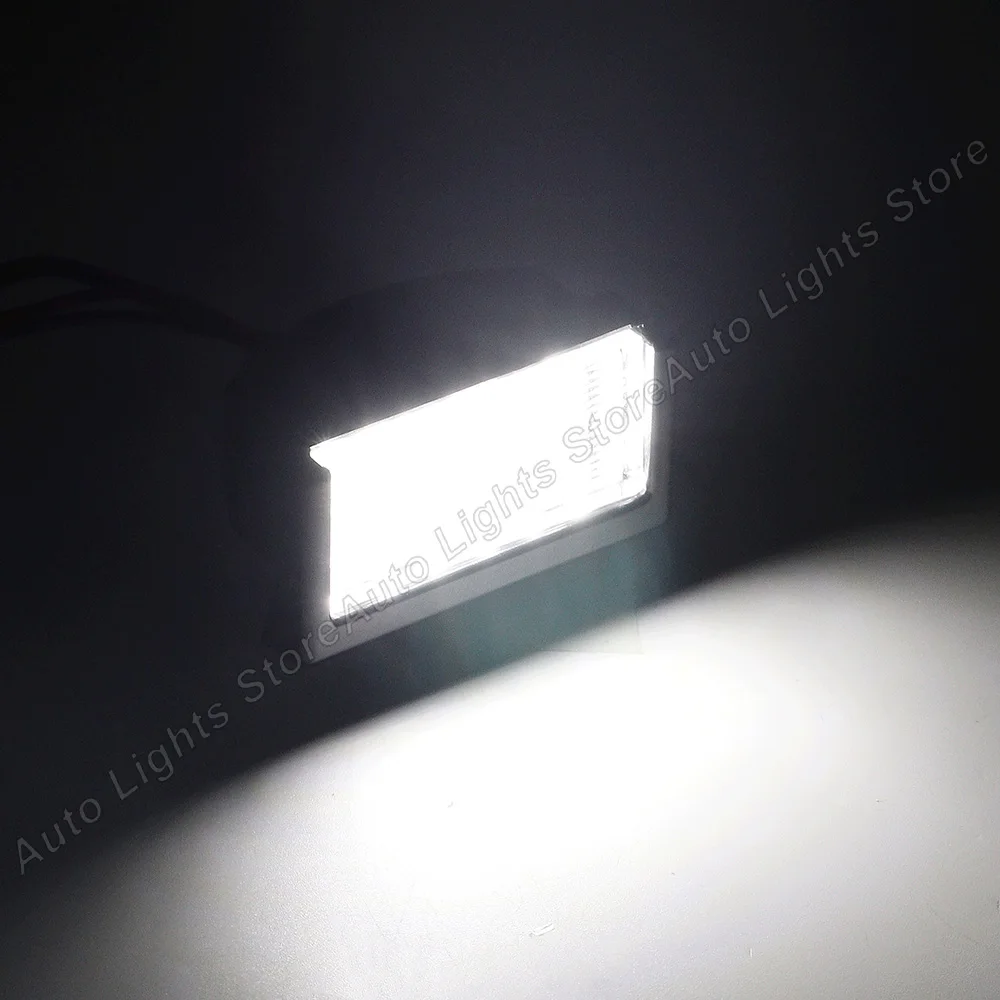 

2 шт. для Smart Roadster 452 2003 2004 2005 2006 светодиодные фонари номерного знака без ошибок OEM NO.A 4528200056 Plug&Play