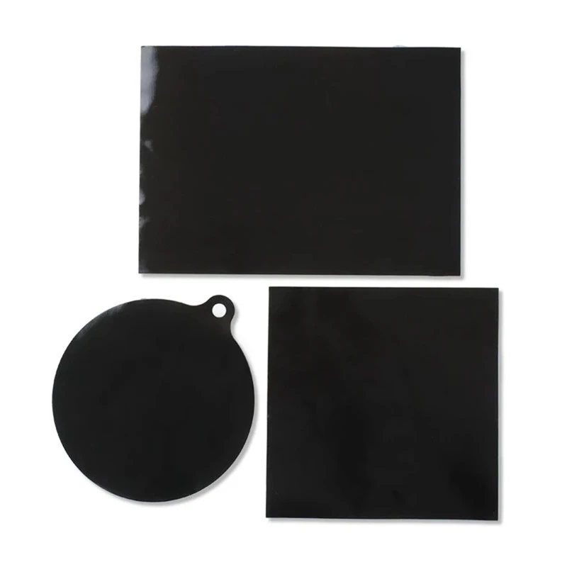 

Silicone Induction Cooktop Mat Protector Round Square Heat Insulated Pad Kitchen Protective Heat Insulation Hot Pot Mat