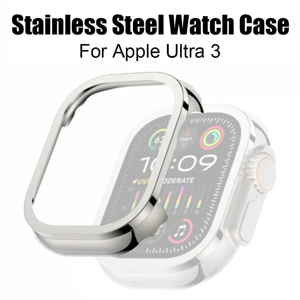 Часы из нержавеющей стали для Apple Ultra 3