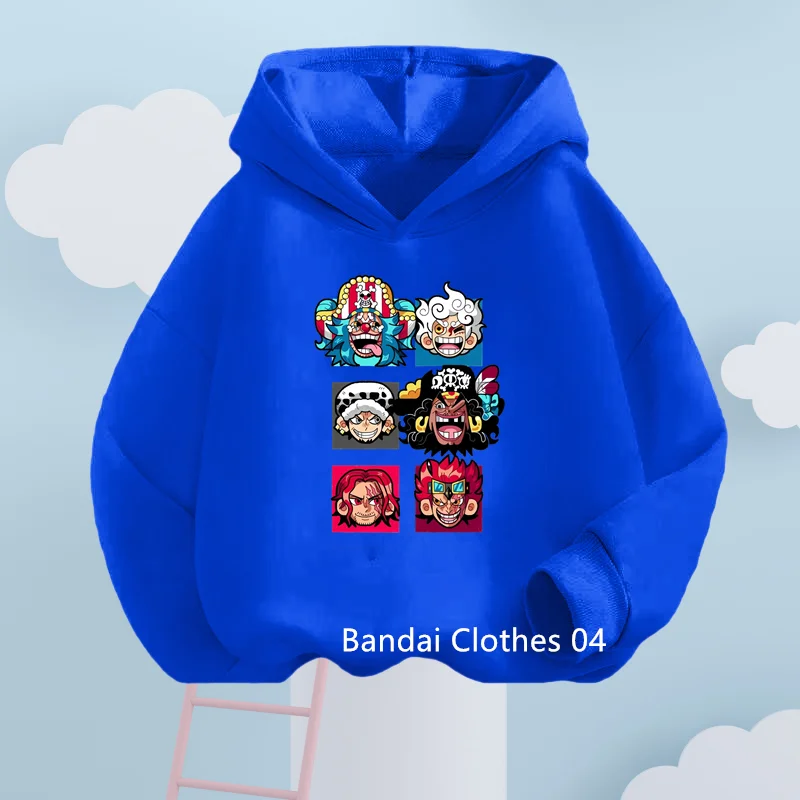 New Kids Sweatshirts Hot One Piece Jersey Boys Chopper Hoodie Girls Fall Winter Warm Sweater Children's Sportswear Ages 3-14