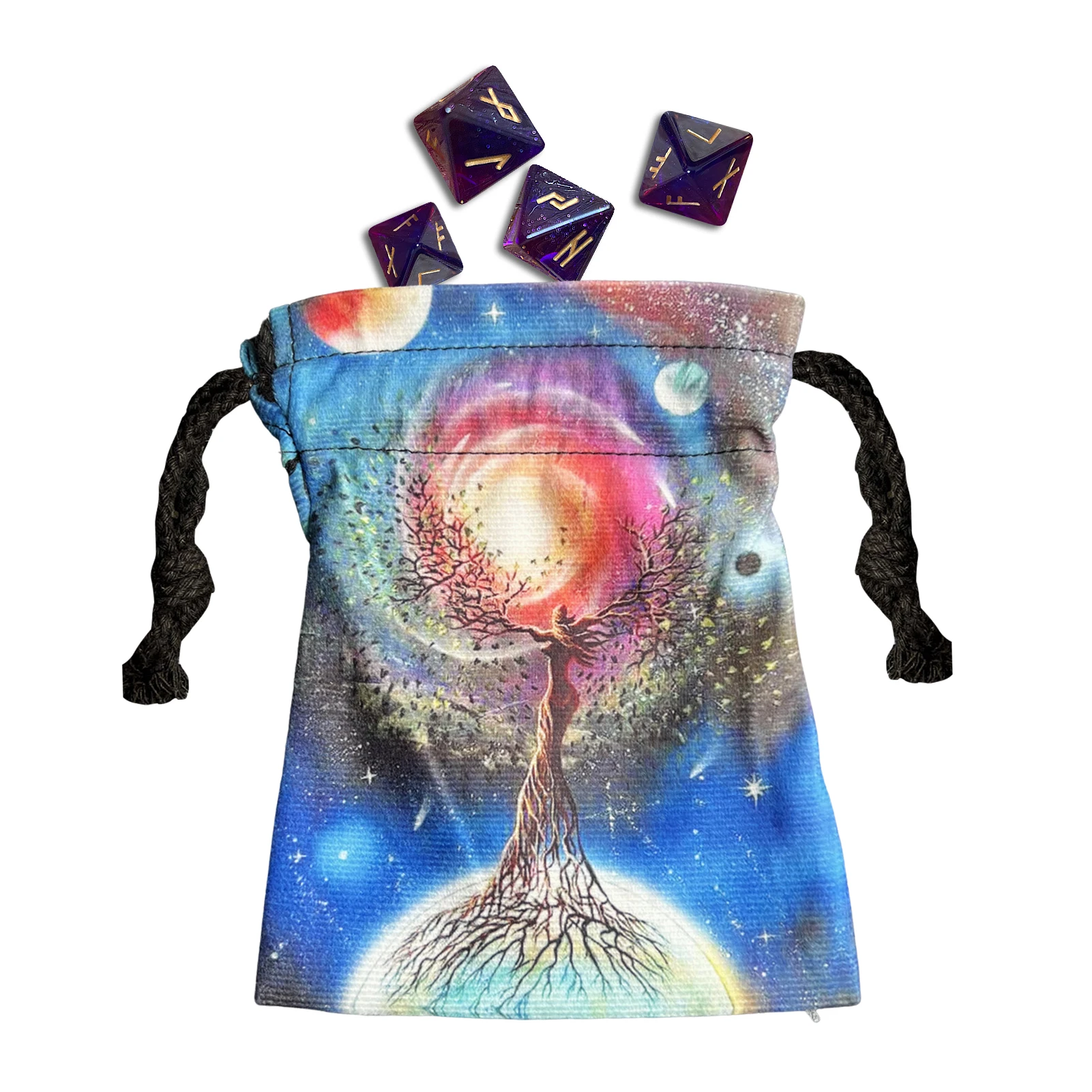 

Tarot Card Holder Velvet Storage Cloth Jewelry Pouches Tarot Card Holder Jewelry Bags With Drawstring For Necklace Headphones