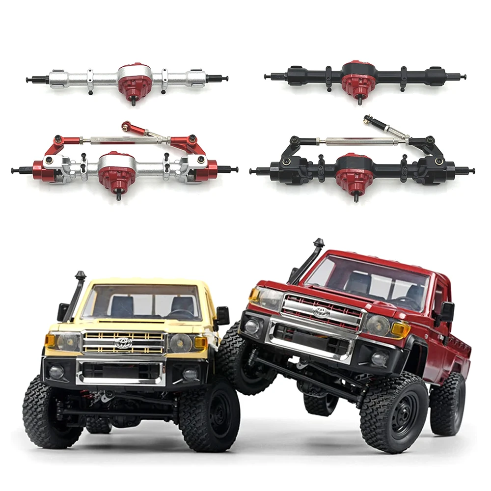 2 шт. обновленная металлическая передняя и задняя мостовая ось в сборе MNRC MN82 MN78 MN168