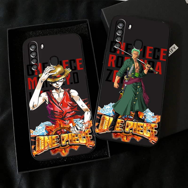 

Japanese Anime ONE PIECE Phone Case For Samsung Galaxy S20 S20FE S20 Ulitra S21 S21FE S21 Plus S21 Ultra Funda Back Carcasa