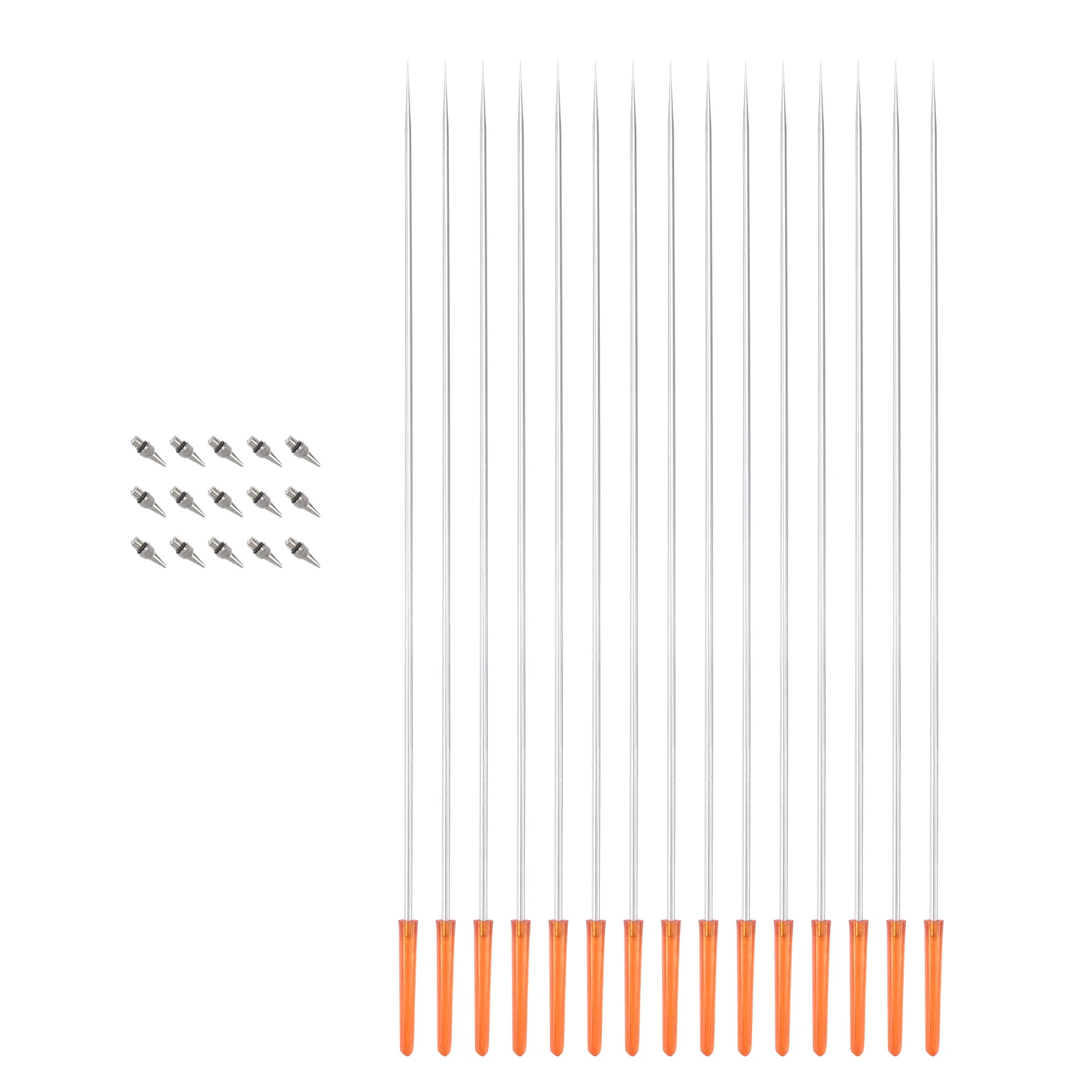 

1 Набор/всего 10 шт. насадок 02 мм + иглы для аэрографа (случайный цвет)