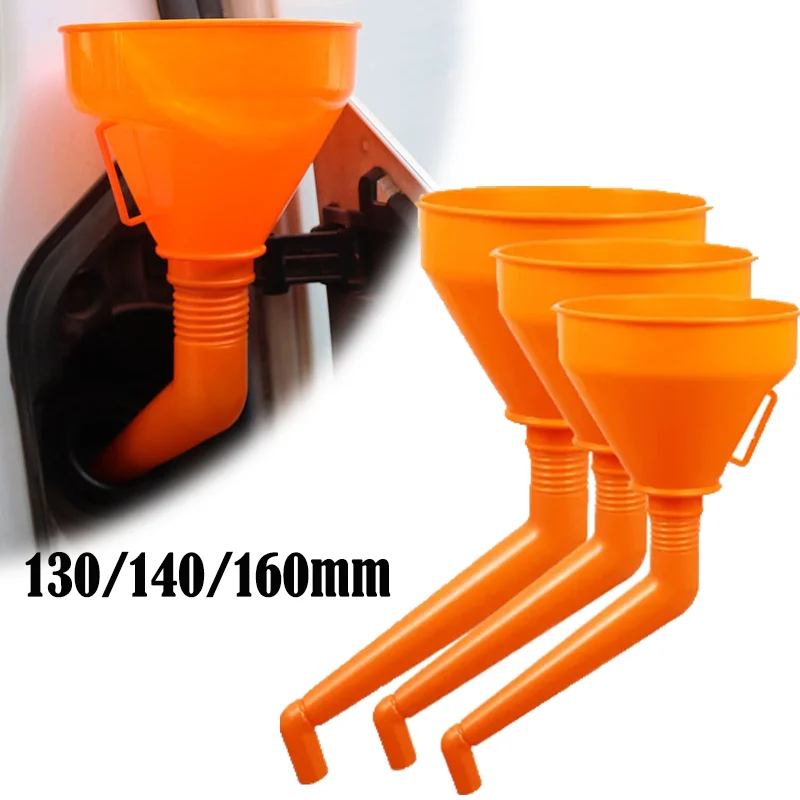 

Car Motorcycle Refuel Funnel Petrol Engine Anti-Splash Plastic Funnel Refueling Car 130/145/160mm Filling Tools Accessories