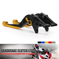 motorcycles folding extendable brake clutch levers aluminum for kymco xciting 250 300 500 400 downtown 125200300350