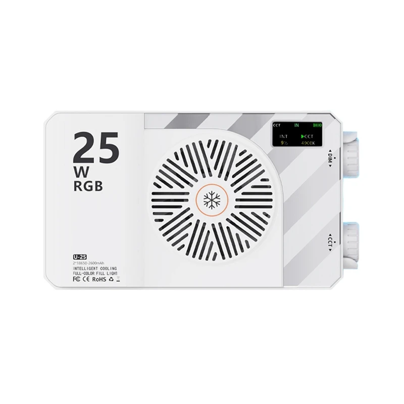 Свет видеокамеры мощностью 25 Вт RGB