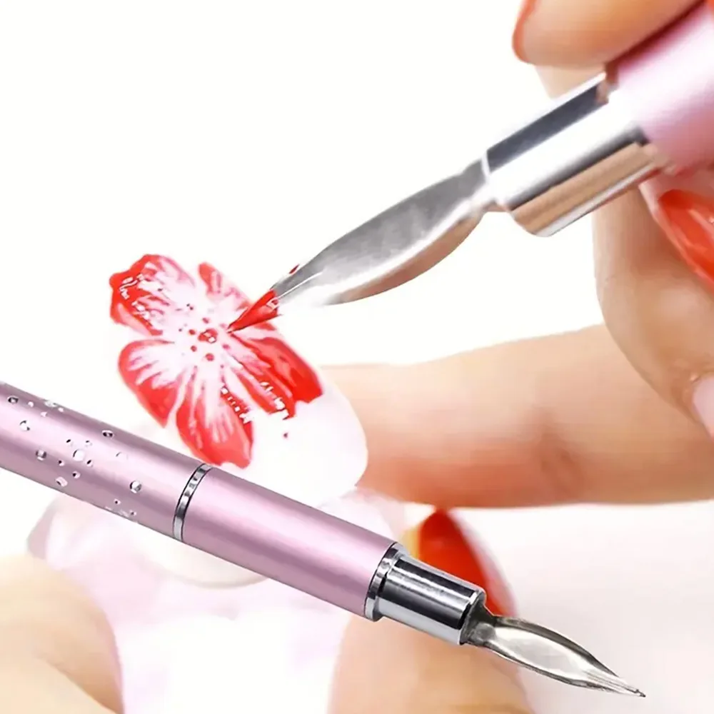 Ручка для рисования ногтей кабель раскрашивания цветов французская линия
