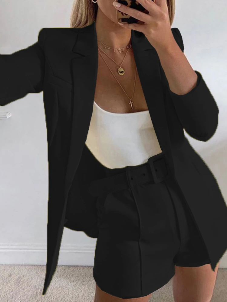 Костюм с шортами пикантный темпераментный кардиган модный костюм для отдыха