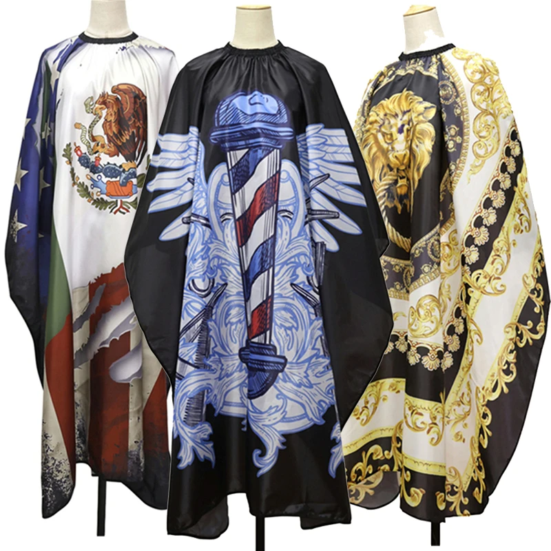 

Fashion Hairdressing Cape Barbershop Haircutting Cloth Wrap Protect Gown Apron Waterproof Pro Salon Antistatic Hairdresser Tools