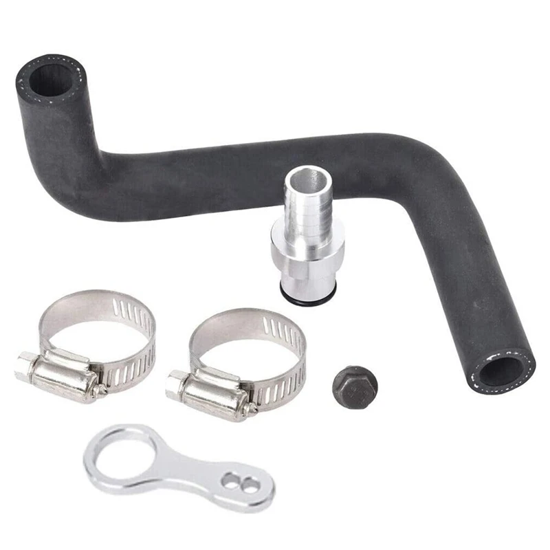 

Coolant Bypass Hose Barb Adapter, Leaking Prevention Kit After EGR Delete for 2009-2019 Dodge Ram Cummins