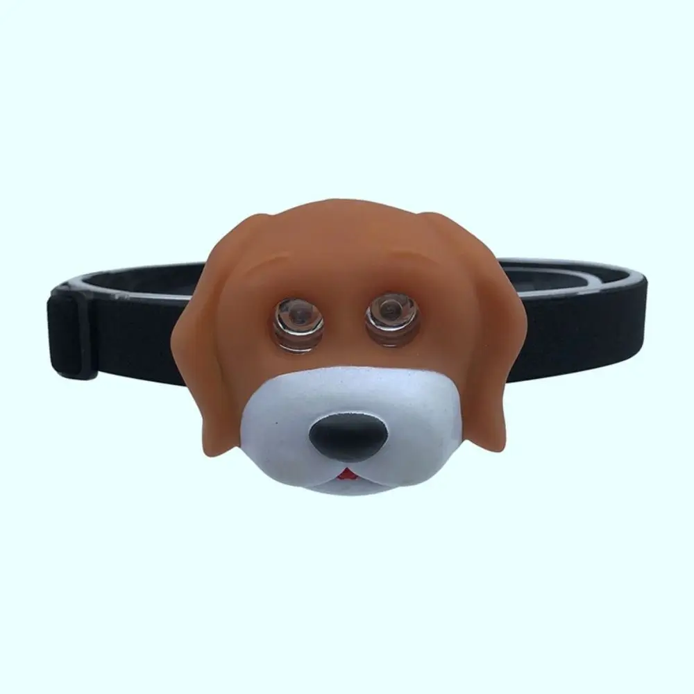 Портативный налобный фонарь с мультяшными животными игрушка самая яркая легкая