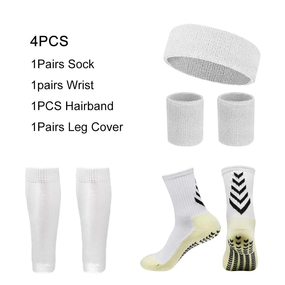 Набор Из 4 Профессиональных Тренировочных Носков Унисекс Футбольные Носки Для