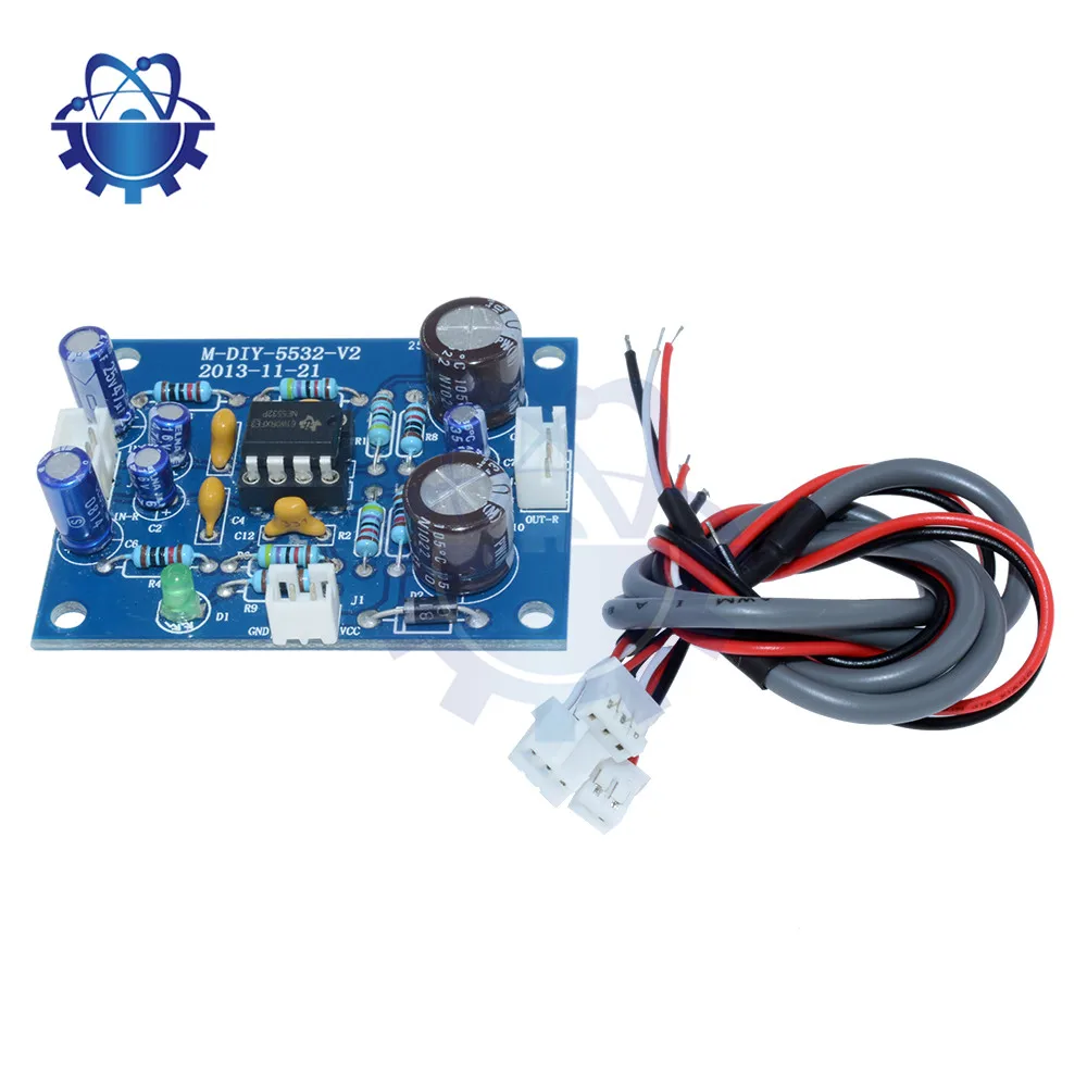 NE5532 OP-AMP HIFI усилитель сигнала плата стереоусилителя управления динамиком для