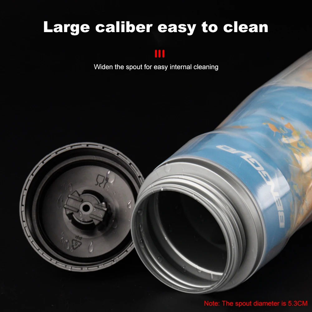 Изолированная Спортивная Бутылка Для Воды BENG GUO 610 Мл Езды На Велосипеде Фитнеса