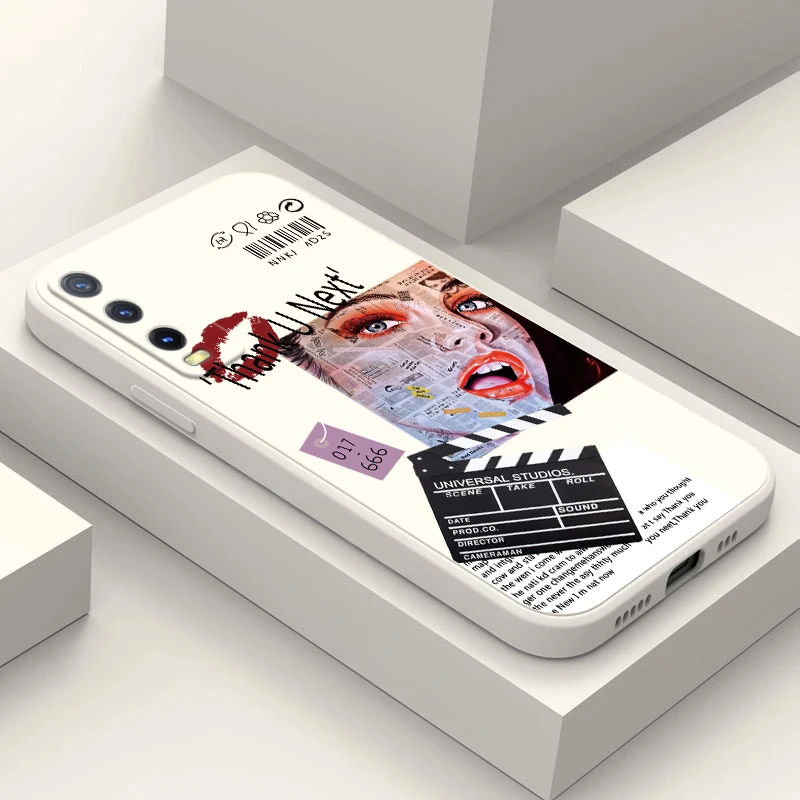 Чехол для телефона для Vivo Y35 Y30 Y50 V20 E V21 V21E V20 V20SE V23E V25 PRO 4G 5G label girl