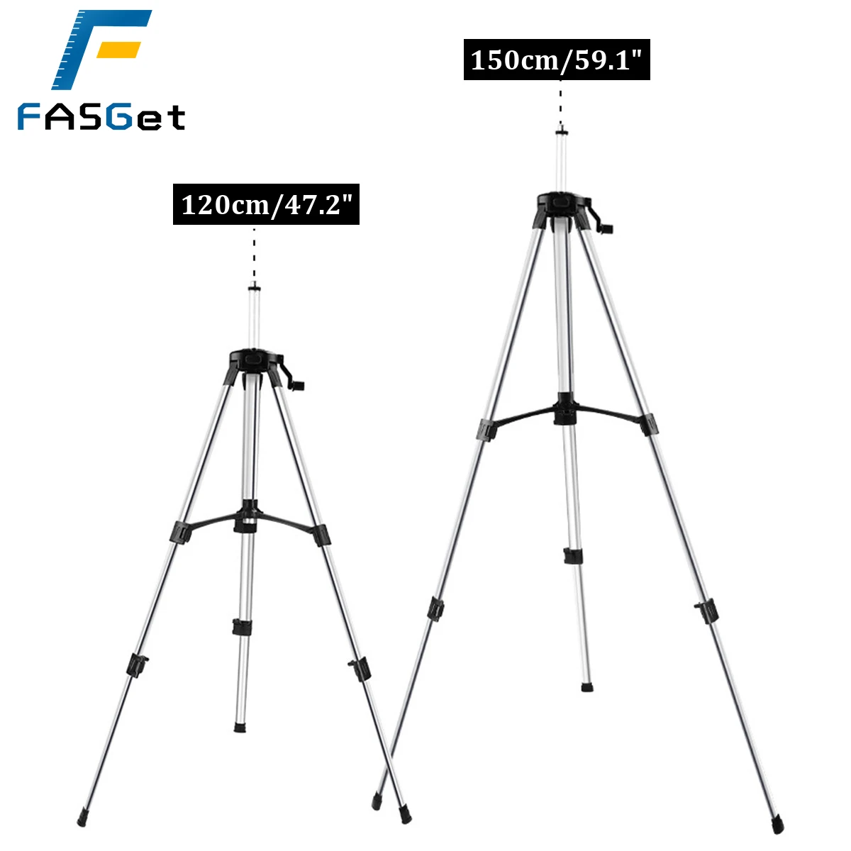 

Лазерный уровень FASGet 1,2 м/1,5 м, штатив с регулируемой высотой, утолщенный алюминиевый штатив для лазерного уровня, самонивелирующийся штатив
