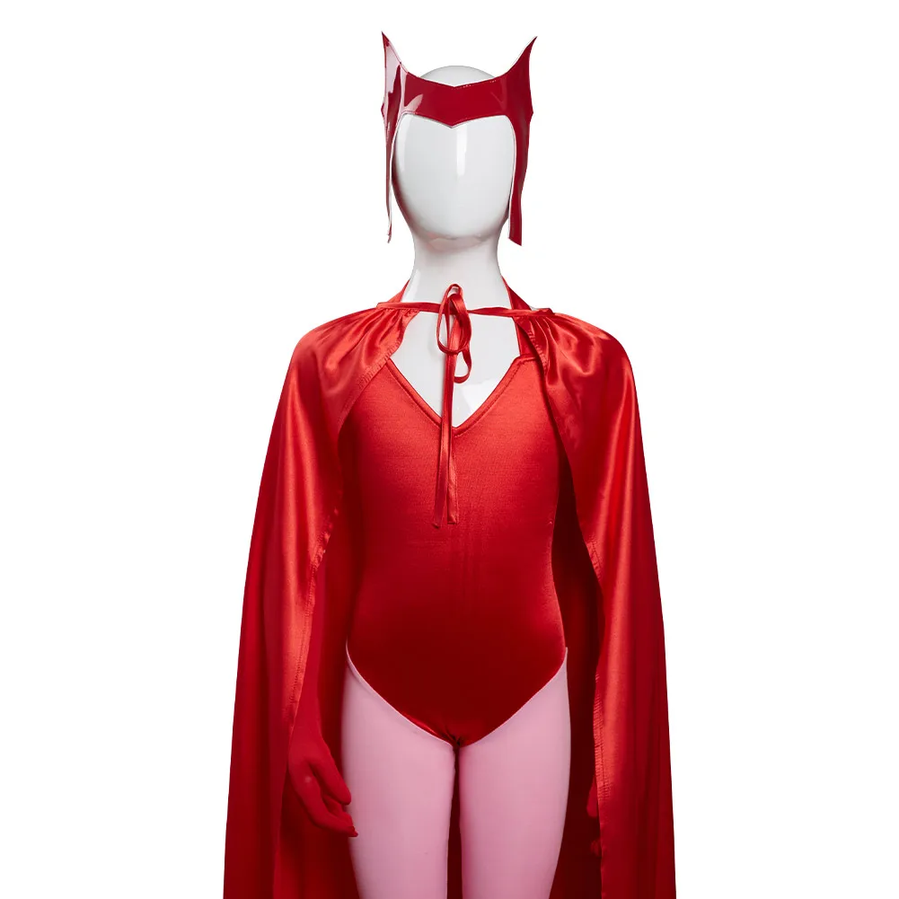 Детский карнавальный костюм для косплея WandaVision Scarlet Witch Wanda Maximoff |