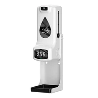 automatic sensor k99 pro x wall hanging thermometer alcoholic hand gel dispenser sanitizer hand thermometer soap dispenser