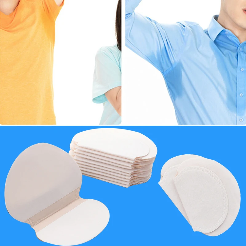 

100-500Pcs Armpit Sweat Pads Underarm Summer Disposable Absorbing Pads Anti Perspiration Deodorant Unisex Sweat Stickers