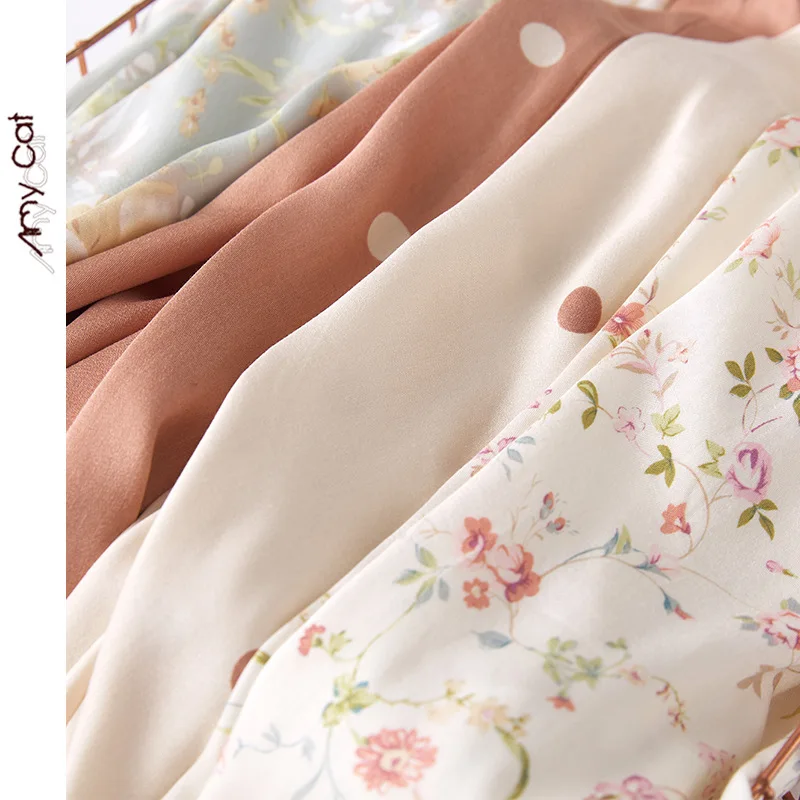 2022 Summer Satin Pajama for Women Sling Nightdress Print Cross-back Nightgown Fit Elegant Ladies Sleepwear Woman Sleep Dress