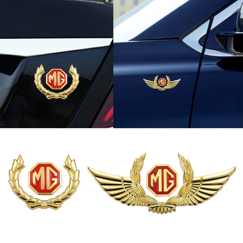 

Металлический автомобильный декор, 3D наклейки, наклейка для MG Boris, гаражи, Гектор TF ZR ZS HS GS GT RX5 RX8 MG3 MG5 MG7, аксессуары