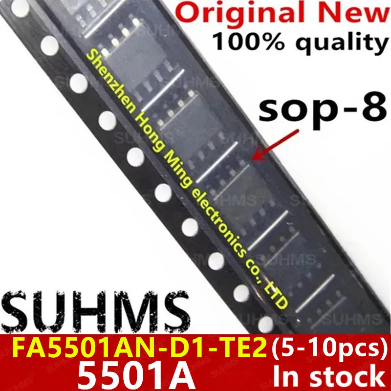 (5-10 шт.) 100% новый 5501A FA5501A FA5501AN-D1-TE2 sop8