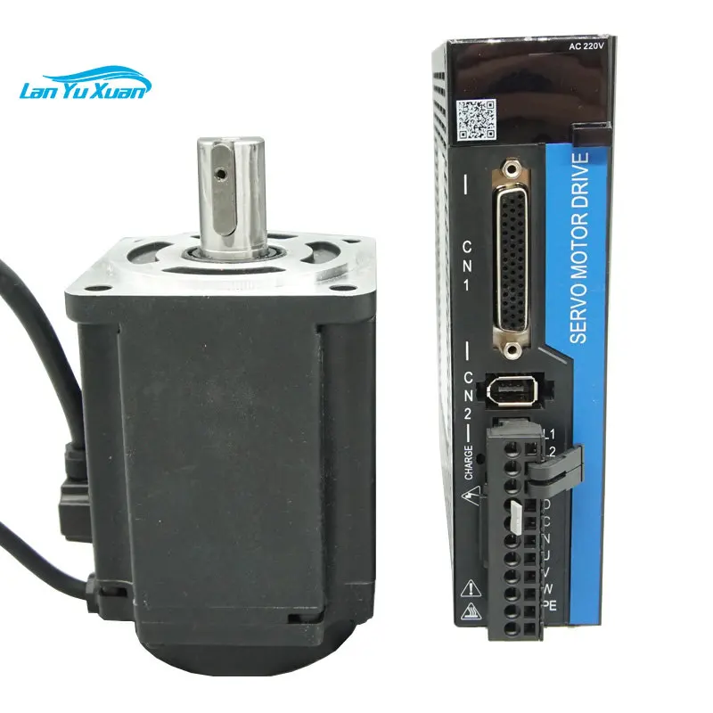 

New magnetic braided AC servo motor set 400W600W/750W/17 bit single coil absolute value