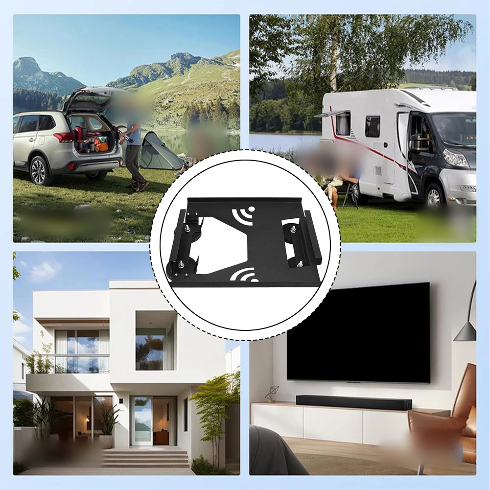 Фото Простая установка магнитного крепления на крышу для Starlink Mini для GEN 4, совместимого с кемперными лодками, фургонами и грузовиками №3