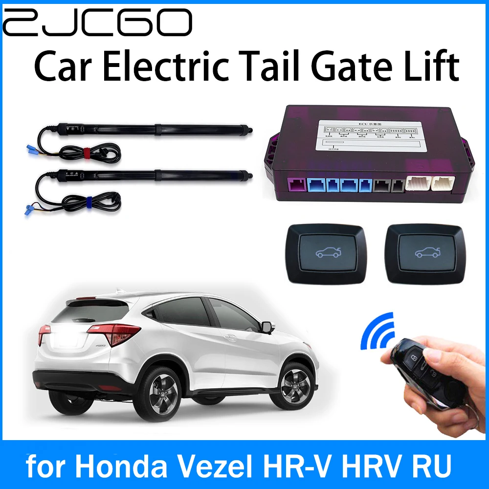 

ZJCGO Car Power Trunk Electric Suction Tailgate Intelligent Tail Gate Lift Strut for Honda Vezel HR-V HRV RU 2016~2022