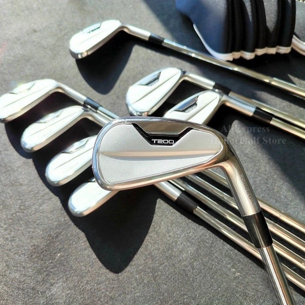 

2022 New Golf Iron T200 Golf Clubs Irons Set Iron Golf Club 456789P 48 Wedge with shaft Headcover