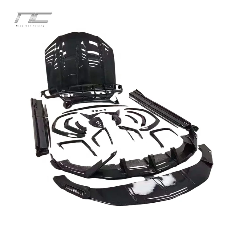 Полный комплект в стиле URUS TopCa капот двигателя из углеродного волокна передняя