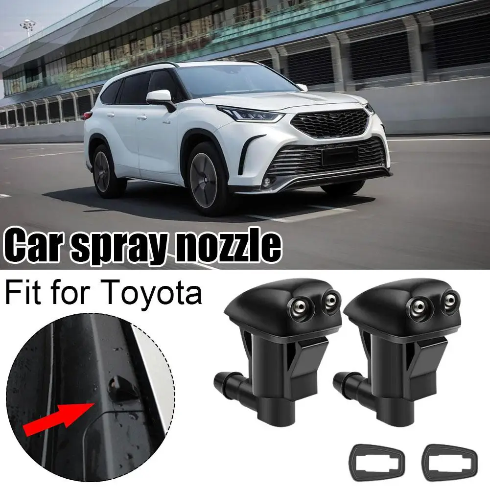 

Car Universal Front Windshield Washer Wiper Nozzle Jet Sprayer Sprinkler Water Spout Outlet Adjustment For Toyota Mazda