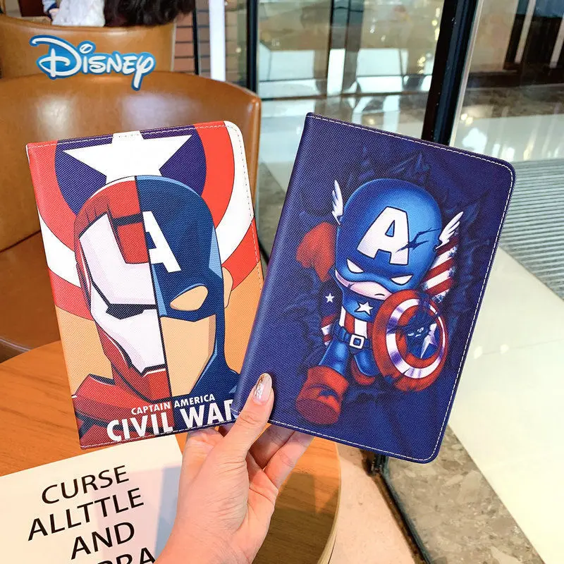 

Disney Cartoon Tablet Flip Case For iPad 9.7 Air 2 3 4 Mini 4 5 6 iPad 2018/2019/2020/2021 10.2 10.9 Kawaii Protective Covers