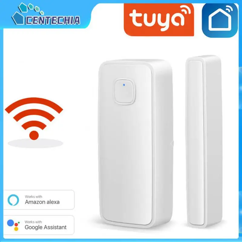

Anti-theft Equipment Door And Window Alarm Low Power Smart Window Detector Tuya Wifi Door Sensor Smart Home Voice Control
