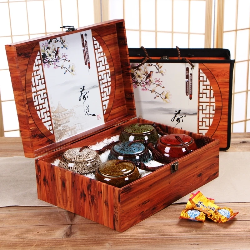 

Tea Tie Guanyin Gift Box New Tea Oolong Tea Anxi Holiday Gift Fragrant Six Big Tea Combination