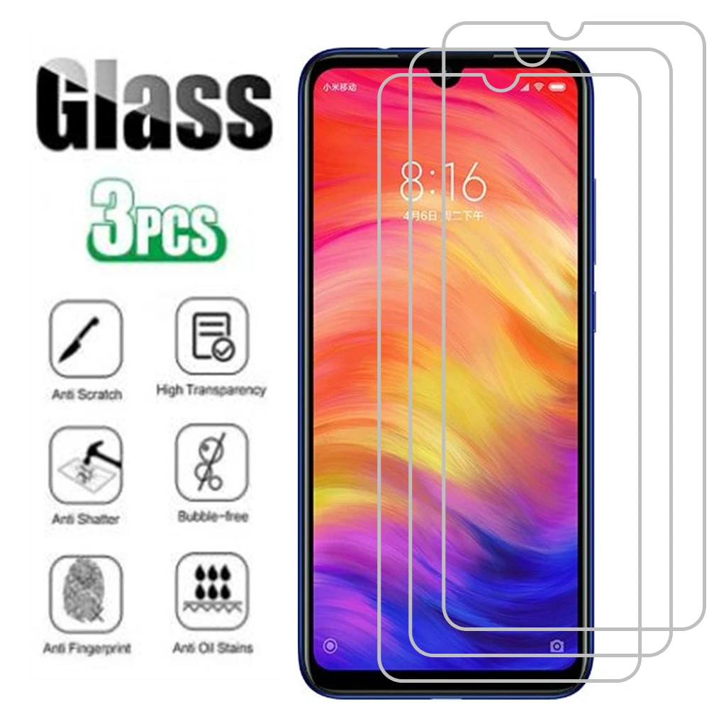 

Защитное стекло для Xiaomi Redmi Note 7 Pro, 3 шт.