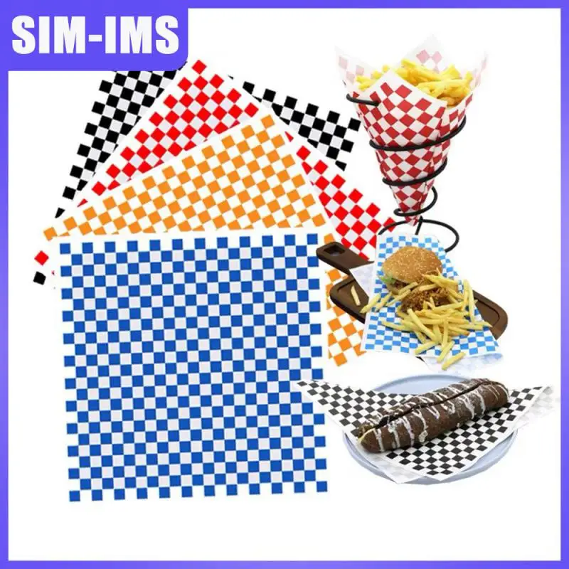 

Food Grade Wrapping Paper Grease Resistant Oil-absorbing Papers No Stick Pan Heat Circulation Heat-resistant Temperature