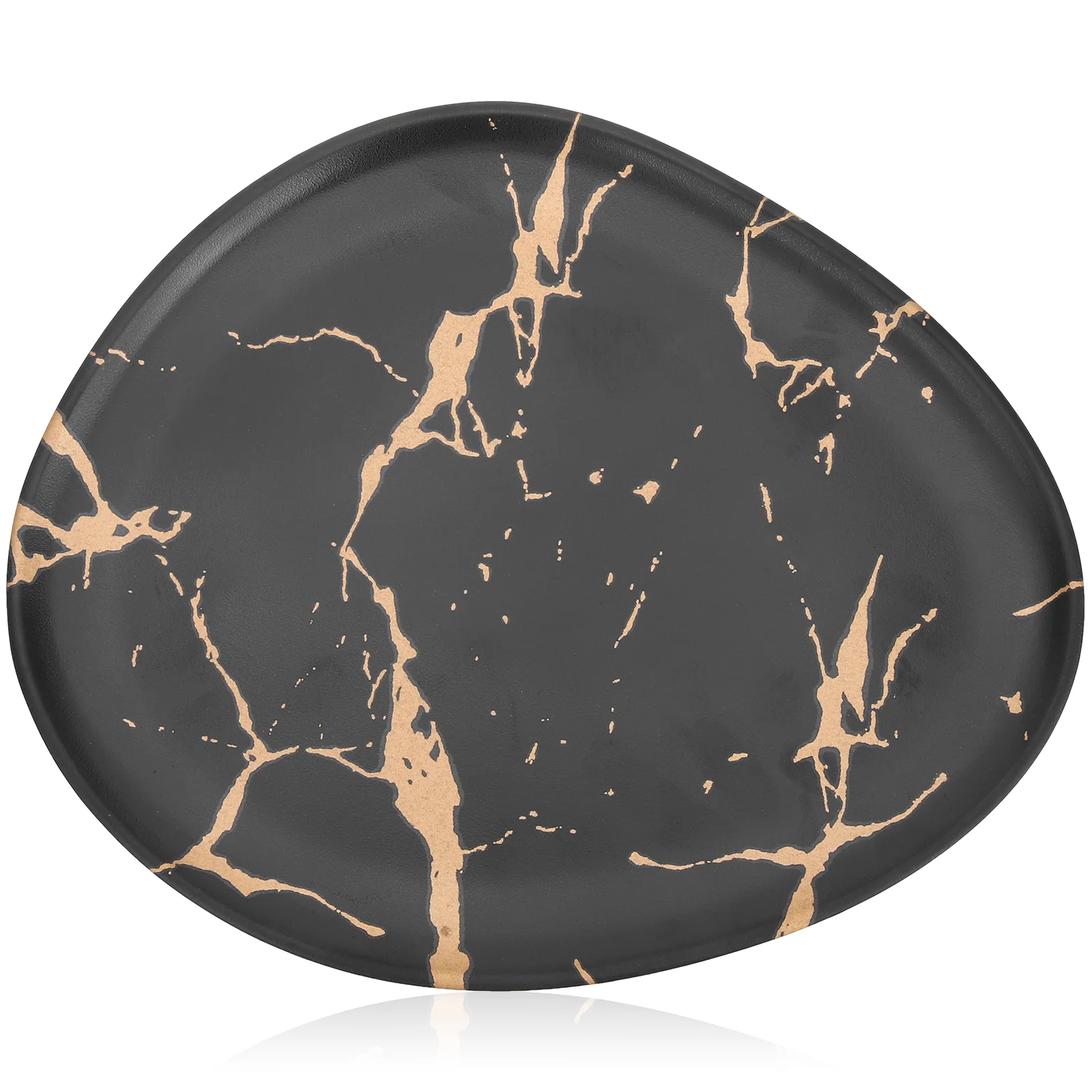 

Plate Tray Jewelry Ceramic Storage Dish Ring Marble Holder Entryway Trinket Plates Decor Nightstand Key Lipstick Decorative