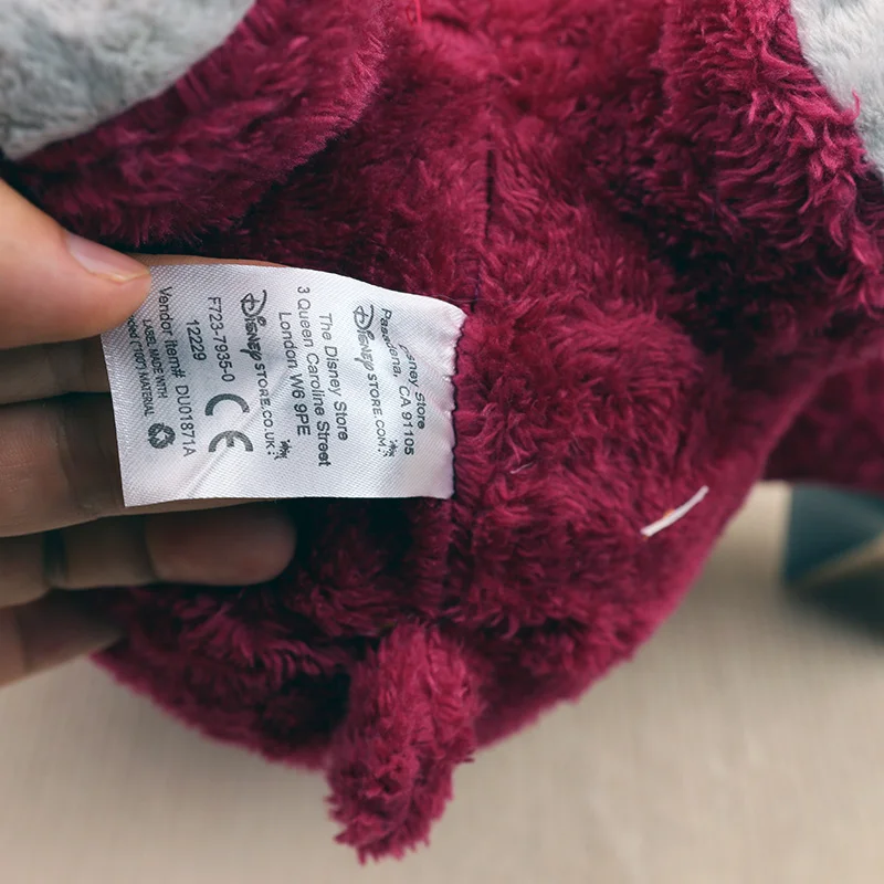 Фото Милые пушистые плюшевые игрушки Lotso Huggin Bear с ароматом клубники, мягкие плюшевые фигурки Pixar, подарок для девушки, аниме-персонаж №2